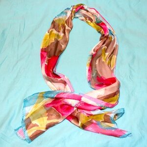 JONES NEW YORK Scarf Vintage Floral Elegant